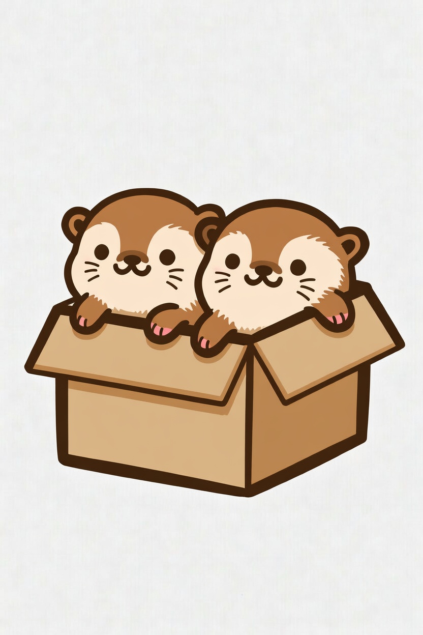 Box of Otters Logo