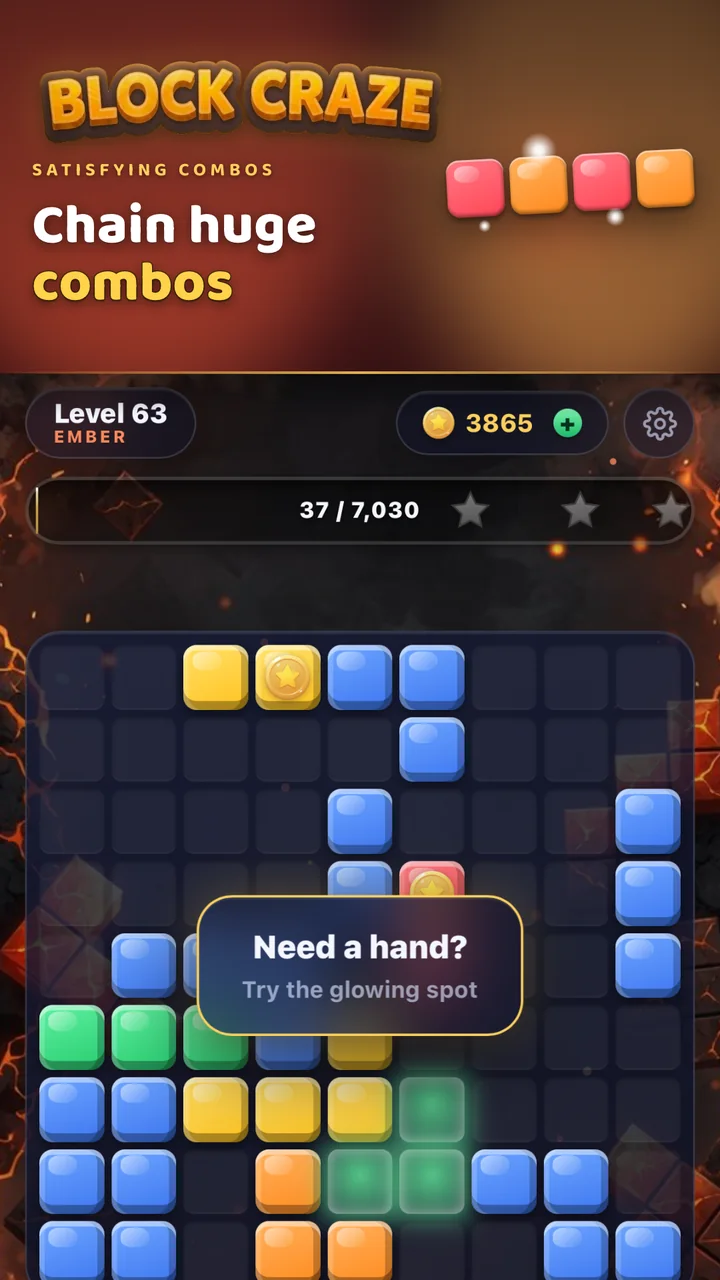 Chain huge combos